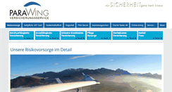 Desktop Screenshot of parawing.de
