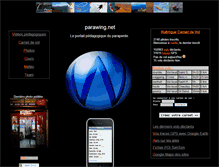 Tablet Screenshot of parawing.net